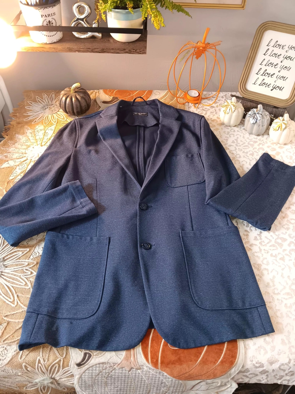 Saks Fifth Avenue Modern Collection Women's Navy Two-Button